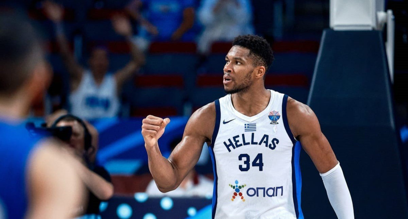 Ο Γιάννης Αντετοκούνμπο / Πηγή: FIBA