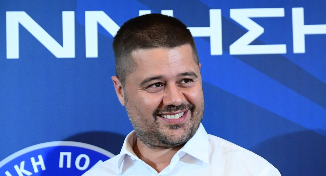 Ο πρόεδρος της ΕΠΟ, Μάκης Γκαγκάτσης / Πηγή: Eurokinissi