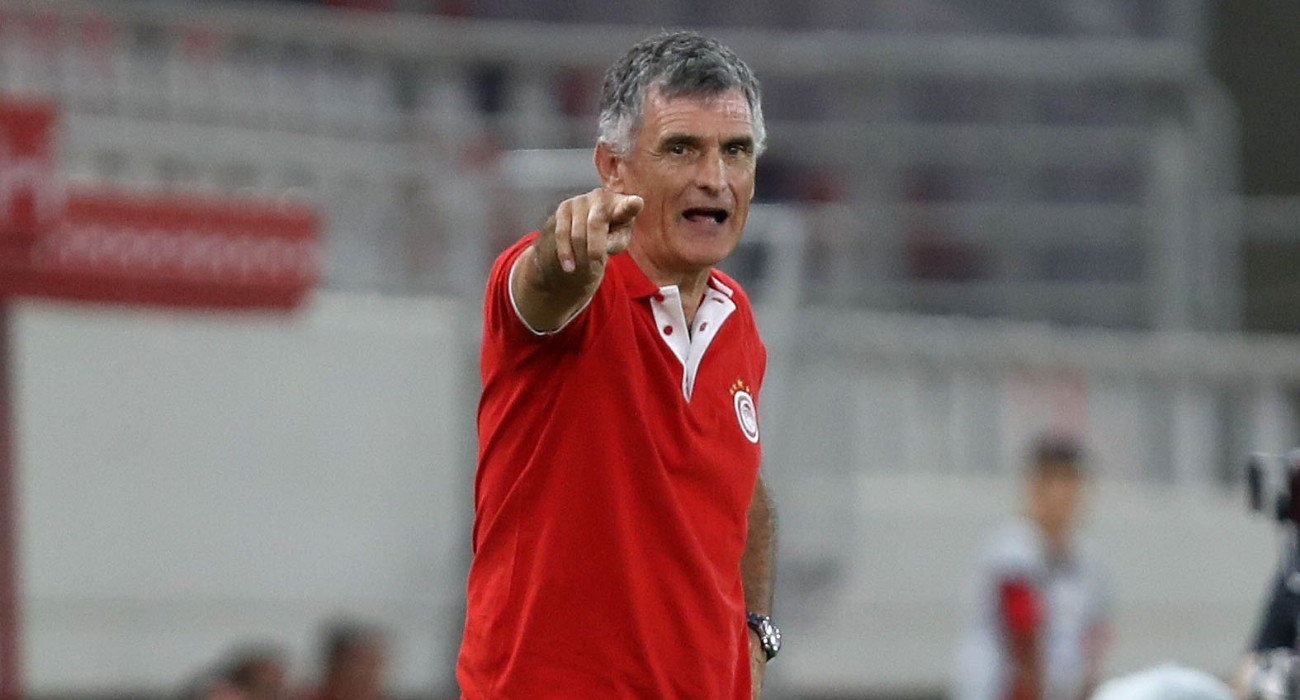 Ο Χοσέ Λουίς Μεντιλίμπαρ σε αγώνα του Ολυμπιακού / Πηγή: Intime