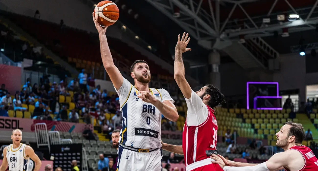 O Γιουσούφ Νούρκιτς με τη φανέλα της Βοσνίας, Πηγή: FIBA