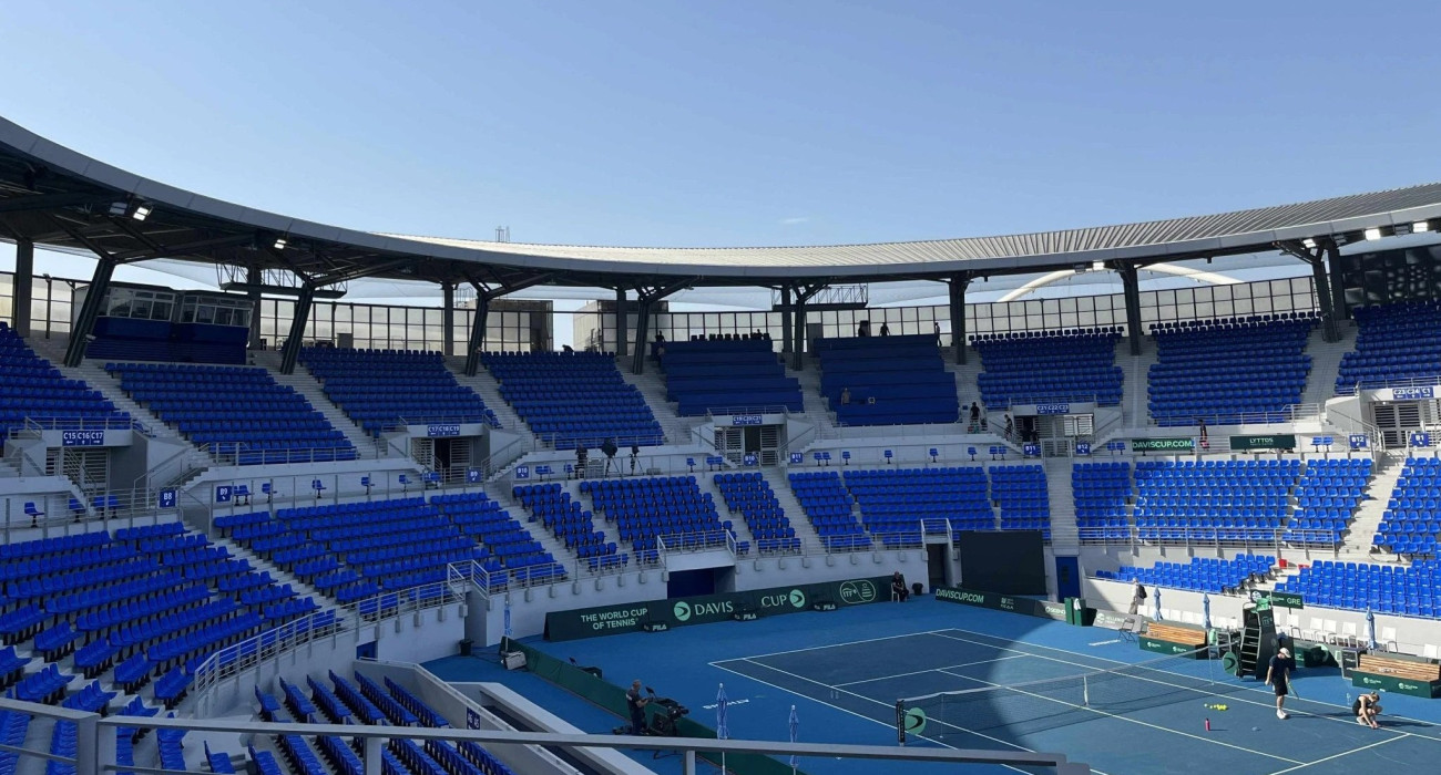 Το ανανεωμένο γήπεδο τένις του ΟΑΚΑ