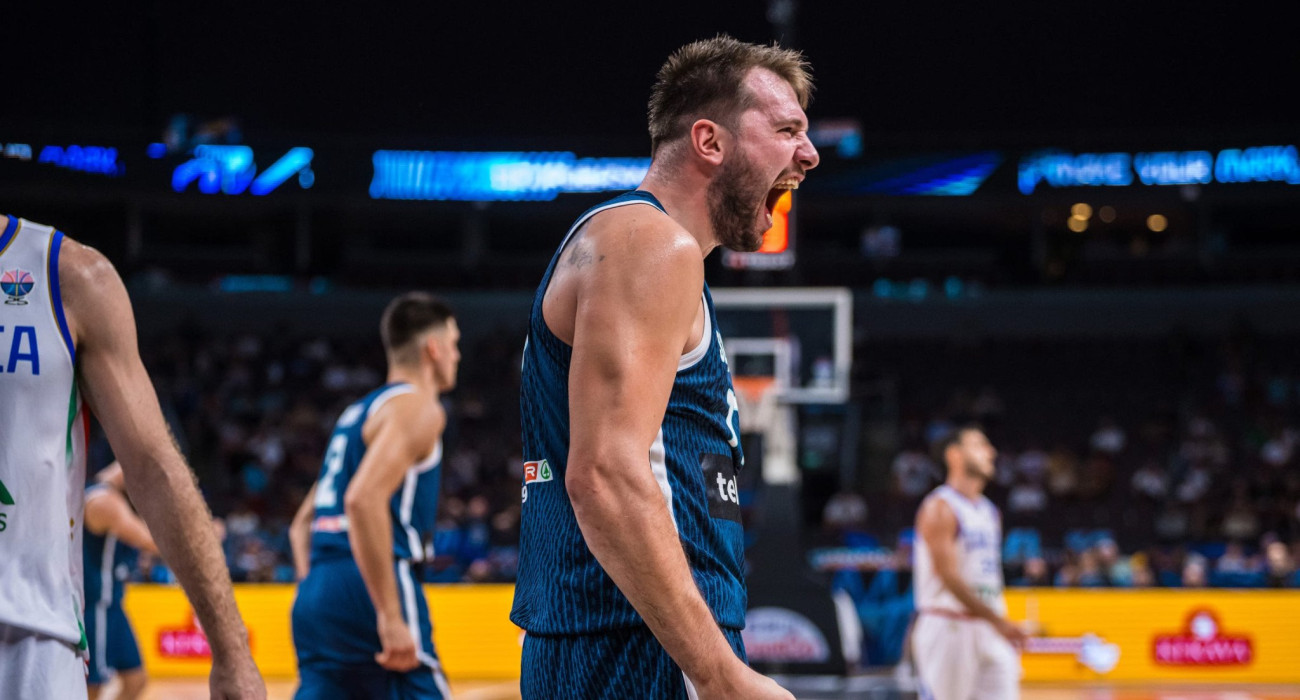 Μέγας Ντόντσιτς με 42 πόντους «διέλυσε» την άμυνα της Ιταλίας και έστειλε την Σλοβενία στους «8»