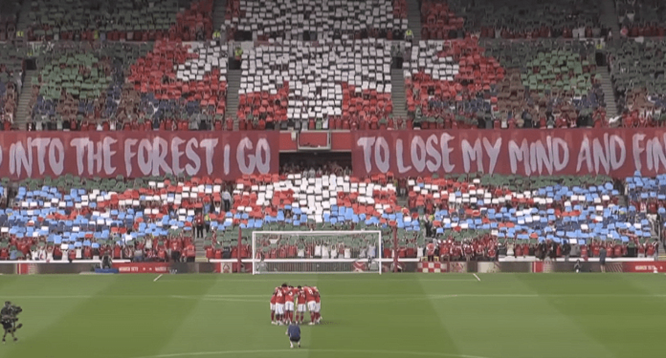 Στιγμιότυπο από τον εντός έδρας αγώνα της Νότιγχαμ με την Μπρέντφορντ / Πηγή: Printscreen