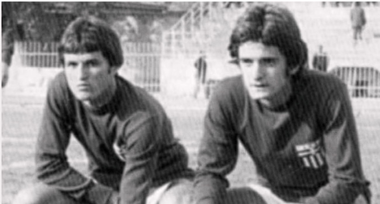 O Δημήτρης Κουκουλίτσιος και o Δημήτρης Μουσιάρης / Πηγή: Printscreen (aelfc.gr)