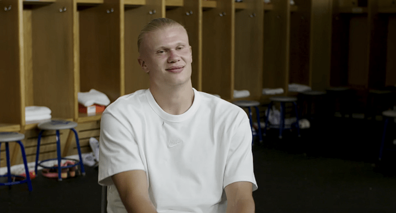 Ο Έρλινγκ Χάαλαντ / Πηγή: Printscreen