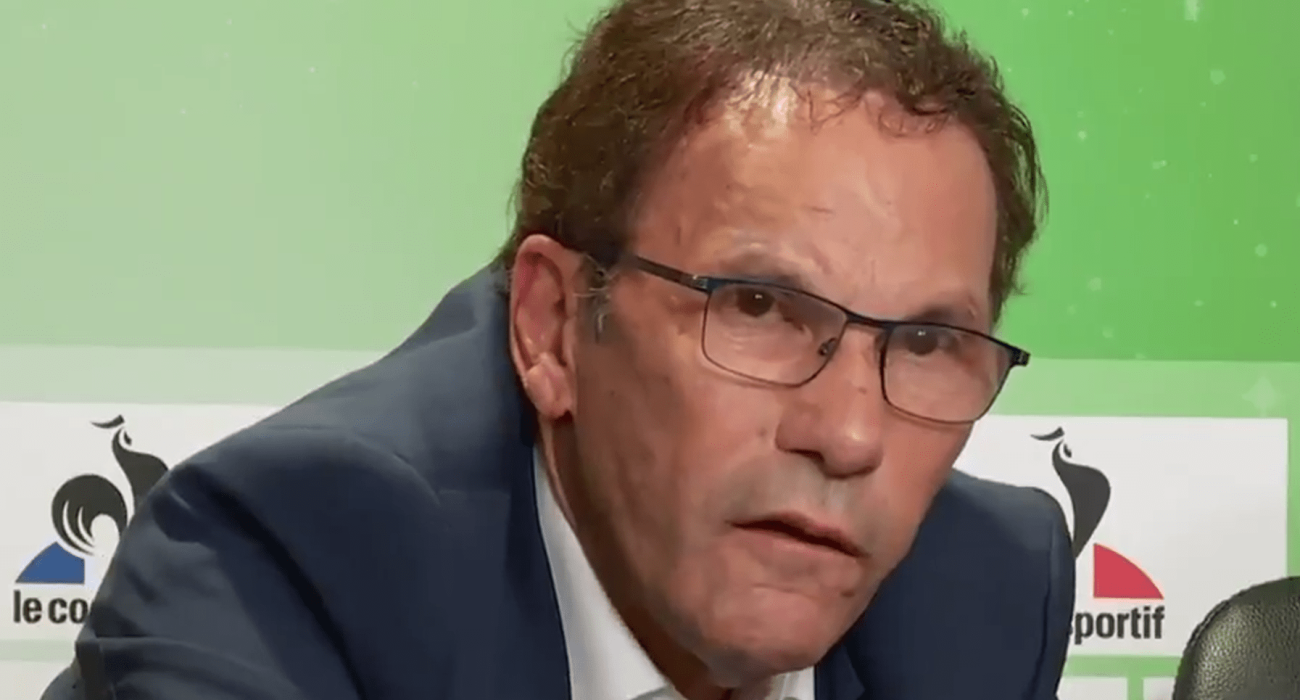 Ο πρώην πρόεδρος της Σεντ Ετιέν, Ρόλαντ Ρομέγιερ / Screenshot