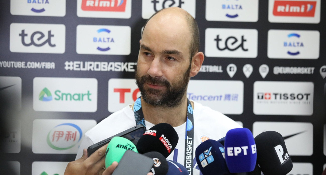 Ο Βασίλης Σπανούλης μίλησε πριν τον μεγάλη ημιτελικό με την Τουρκία / Πηγή: InTime
