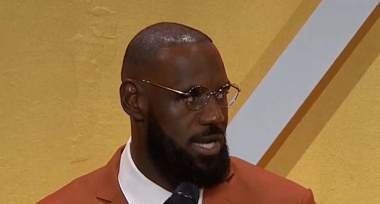 Ο ΛεΜπρόν Τζέιμς / Printscreen