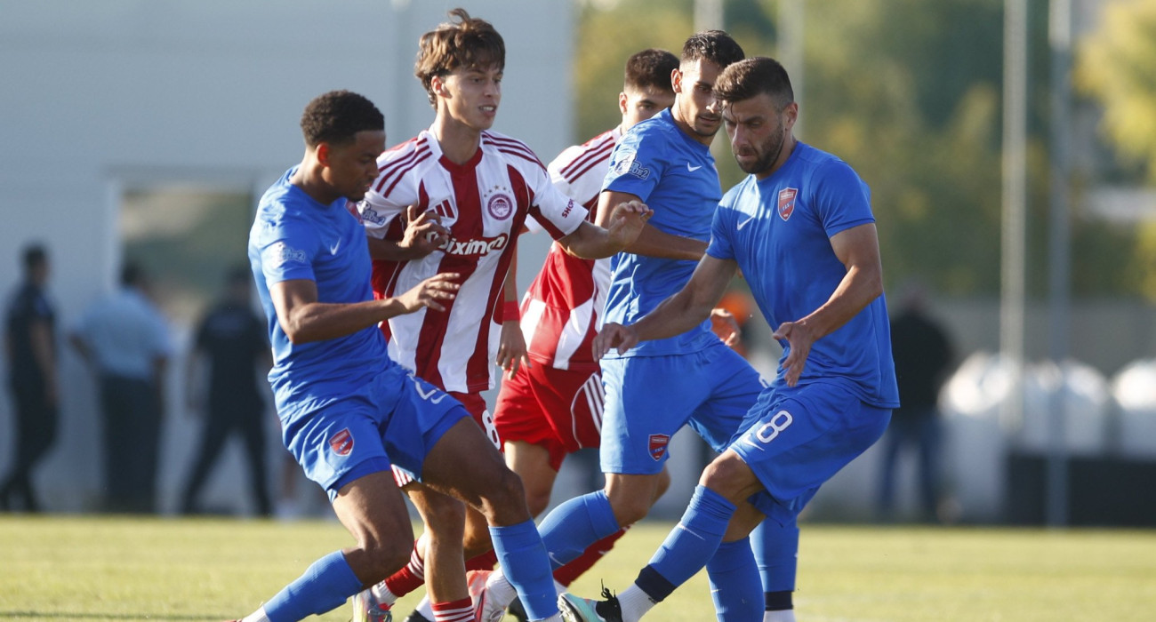 Φάση από το ματς Ολυμπιακός Β - Πανιώνιος / Πηγή: Eurokinissi