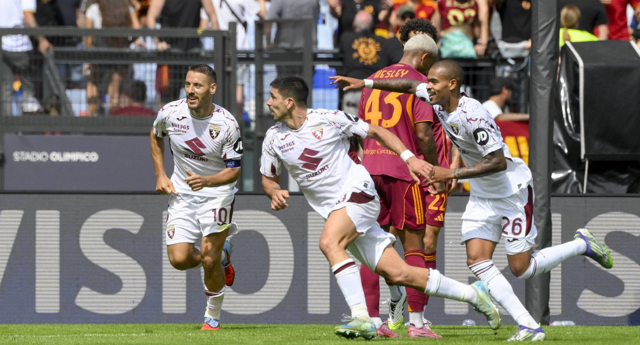 Στιγμιότυπο από το Ρόμα - Τορίνο / Πηγή: Imago