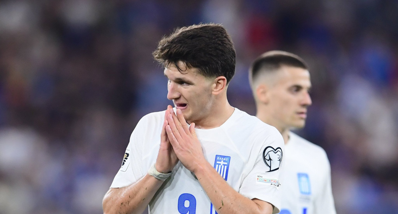 Ο Χρήστος Τζόλης με την εθνική Ελλάδας / Πηγή: Eurokinissi