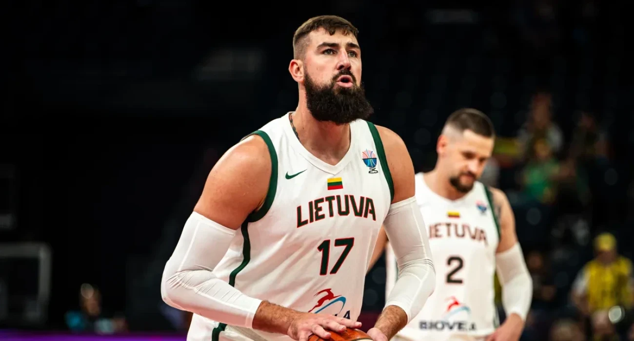 Ο Γιόνας Βαλαντσιούνας / Πηγή: FIBA Basketball