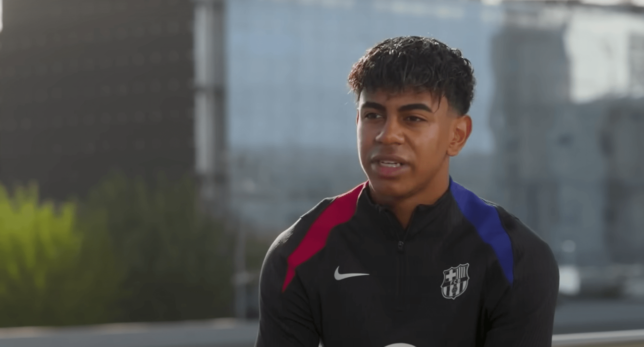 Ο Λαμίν Γιαμάλ / Screenshot