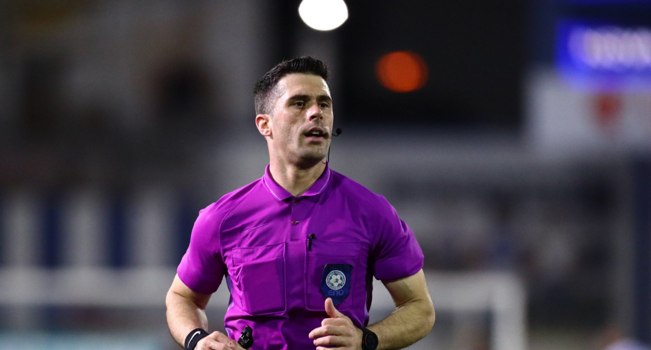 Ο διαιτητής Ζαμπαλάς / Πηγή: Eurokinissi