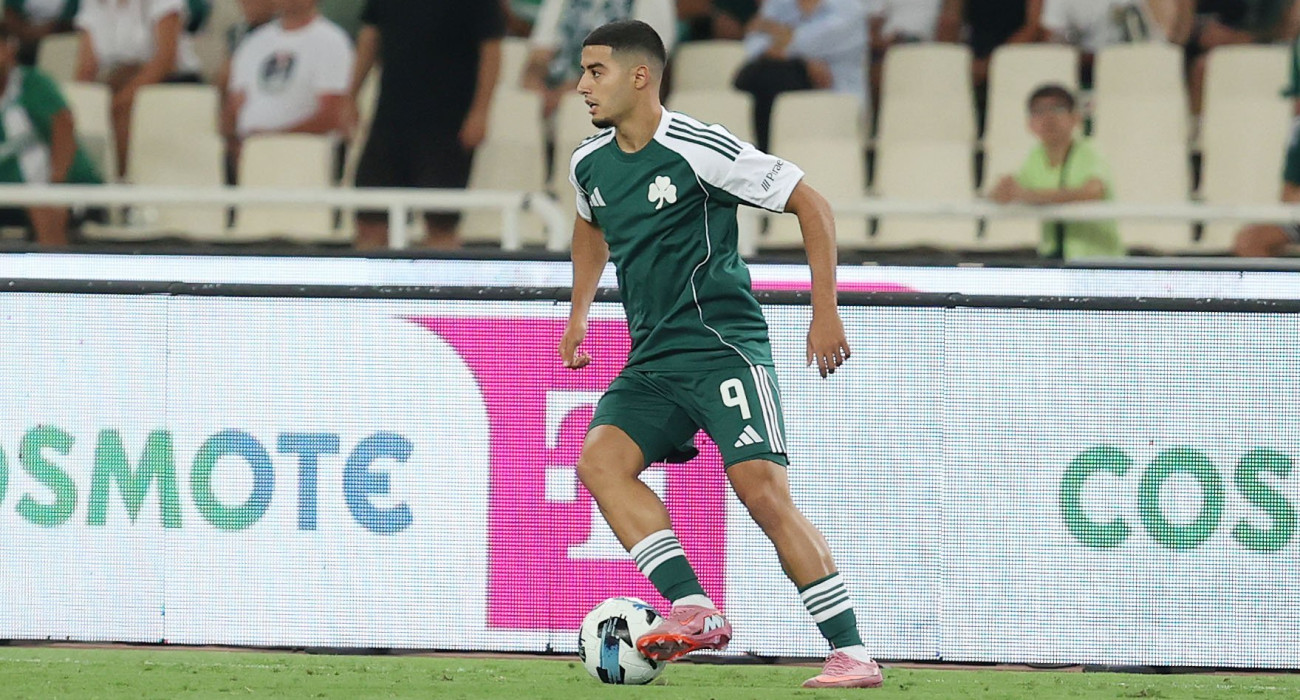 Ο Ανάς Ζαρουρί σε στιγμιότυπο από τον πρώτο αγώνα του Παναθηναϊκού με τη Σαμσουνσπόρ - ΠΗΓΗ: ΙΝΤΙΜΕ