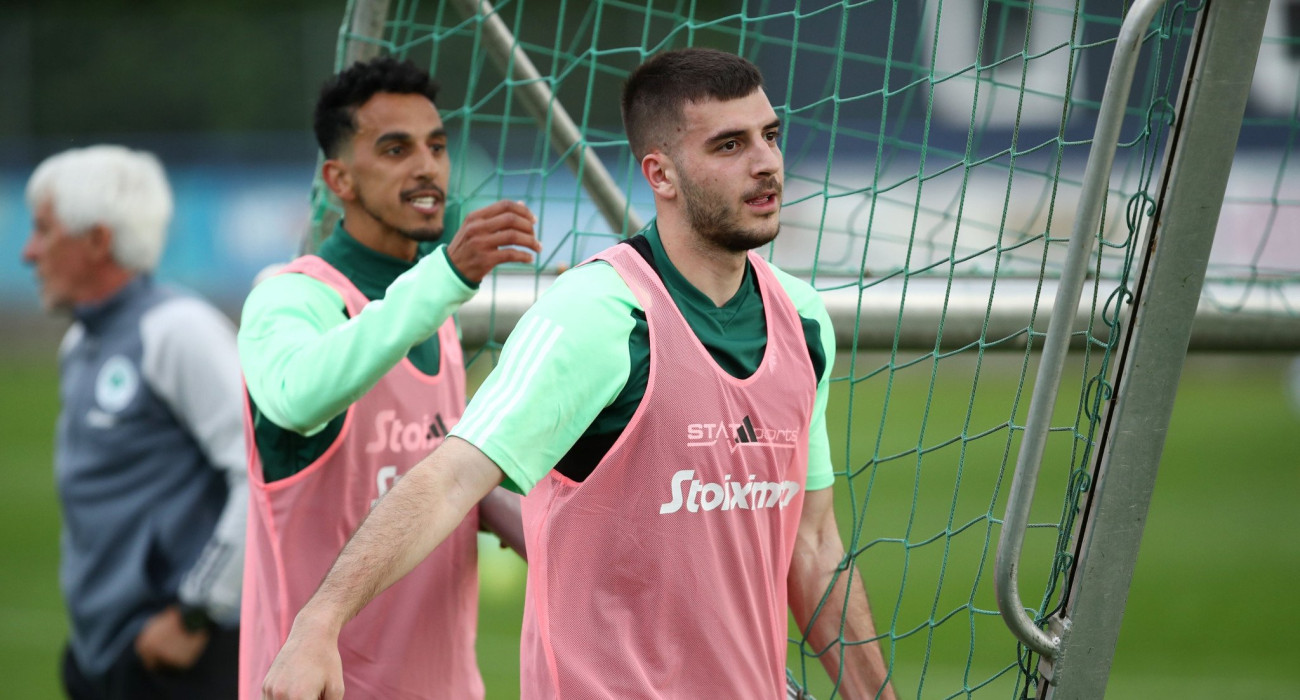 Ο Ζέκα με τον Φώτη Ιωαννίδη στον Παναθηναϊκό / Πηγή: Intime