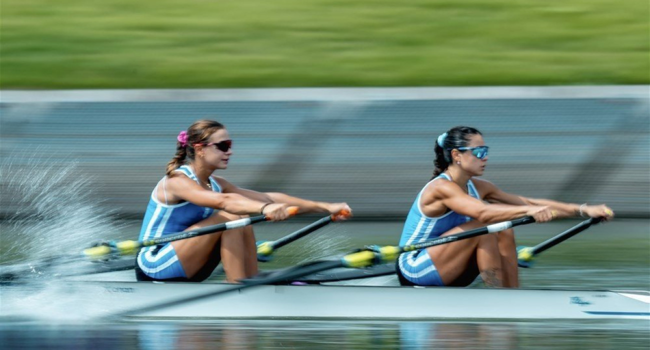 Ζωή Φίτσιου και Ευαγγελία Αναστασιάδου / Πηγή: World Rowing / Benedict Tufnell