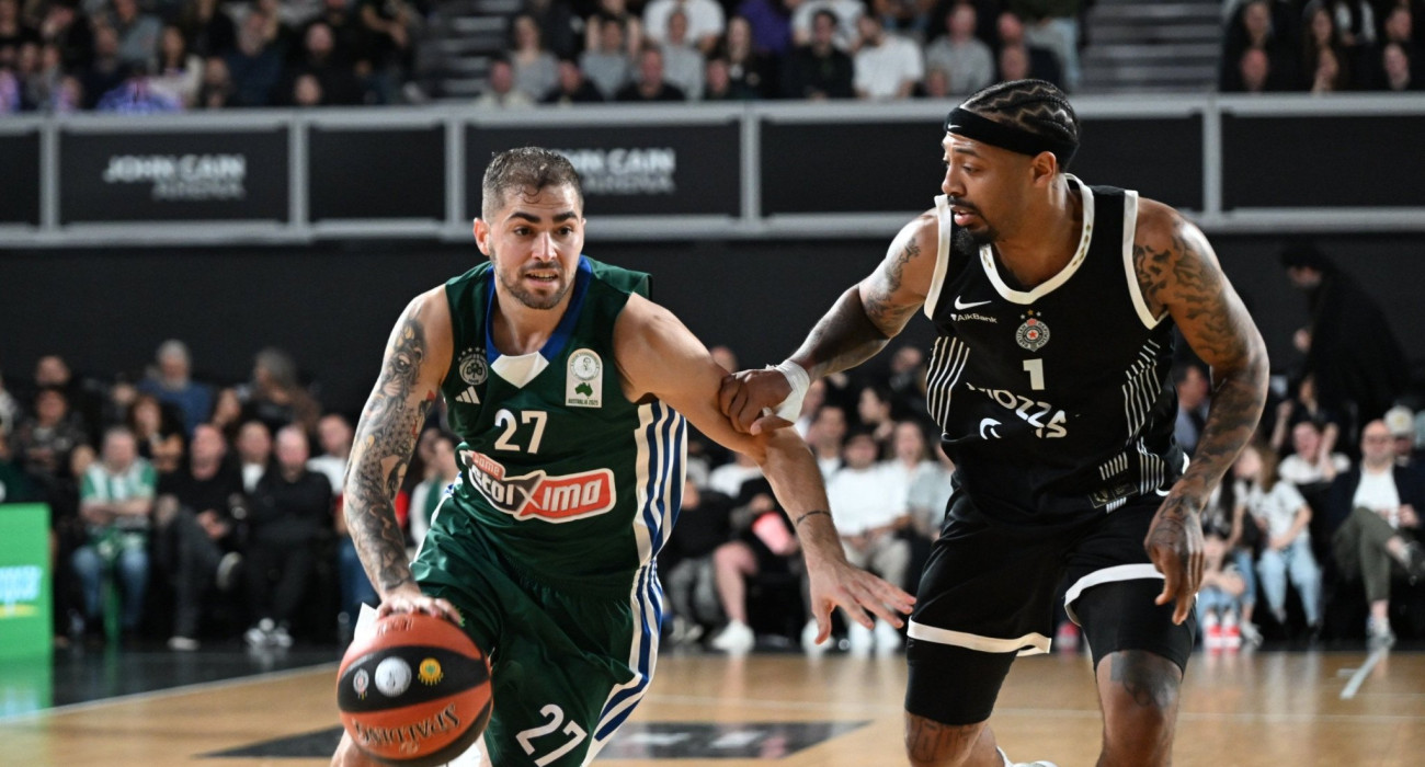 Παναθηναϊκός - Παρτίζαν για το τουρνουά «Παύλος Γιαννακόπουλος»/ Πηγή: Βαγγέλης Στόλης