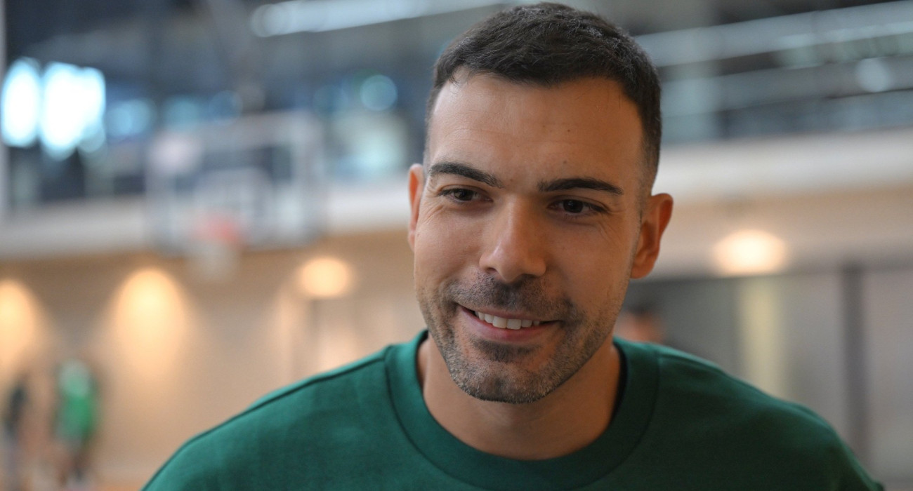 Ο Κώστας Σλούκας στην προπόνηση του Παναθηναϊκού στο Σίδνεϊ/Βαγγέλης Στόλης