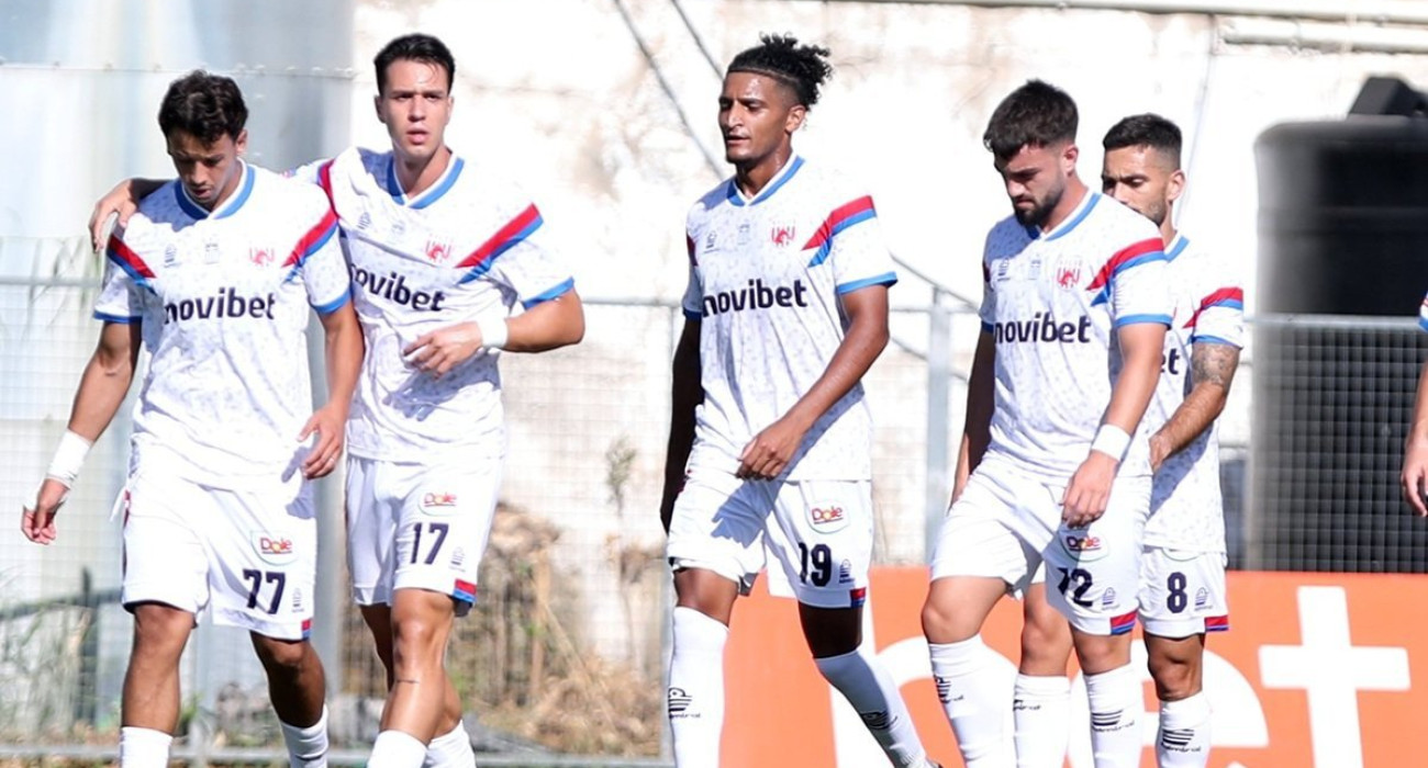 Οι παίκτες του Βόλου πανηγυρίζουν / Πηγή: InTime