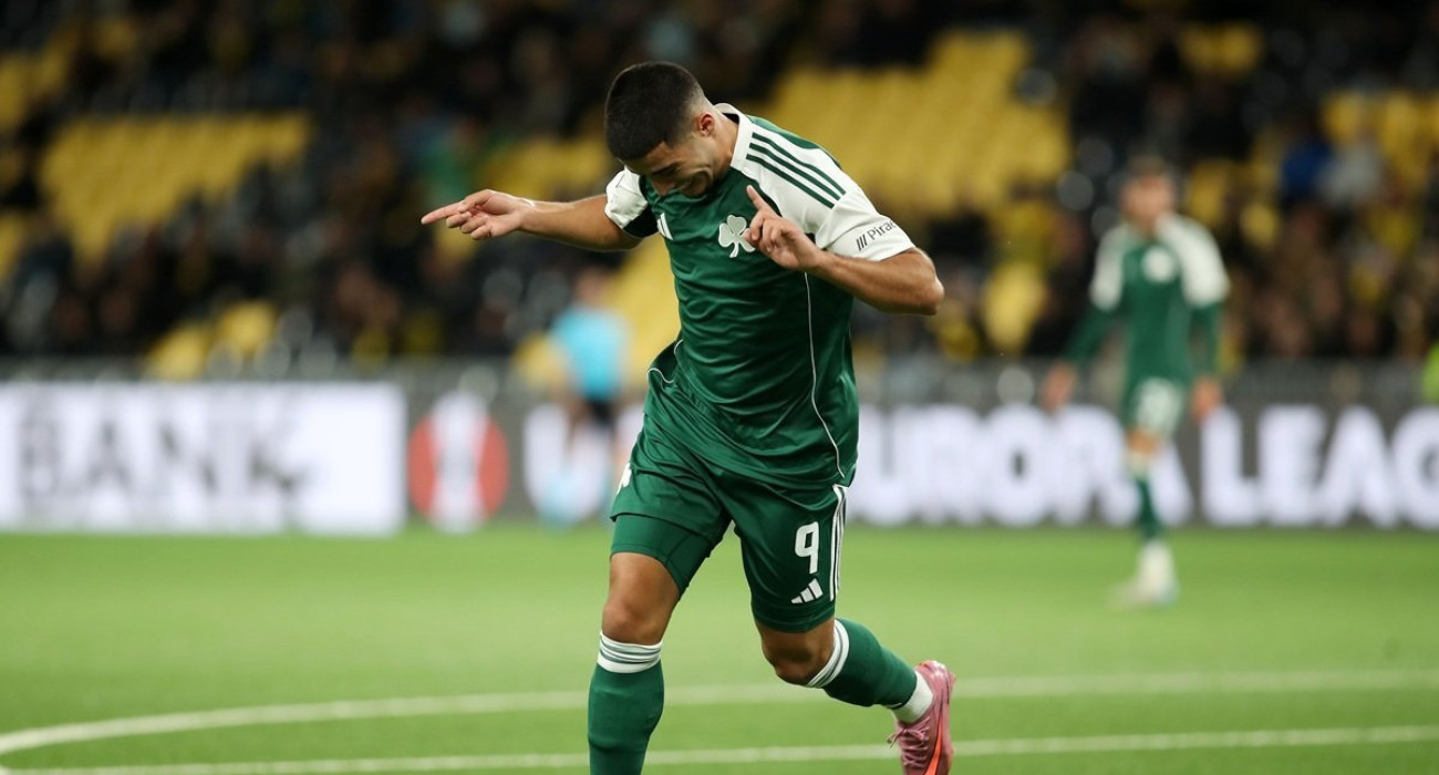 Ο Ανάς Ζαρουρί πέτυχε χατ τρικ κι έγινε ο τέταρτος ποδοσφαιριστής στην ιστορία του Παναθηναϊκού στην Ευρώπη / Πηγή: InTime