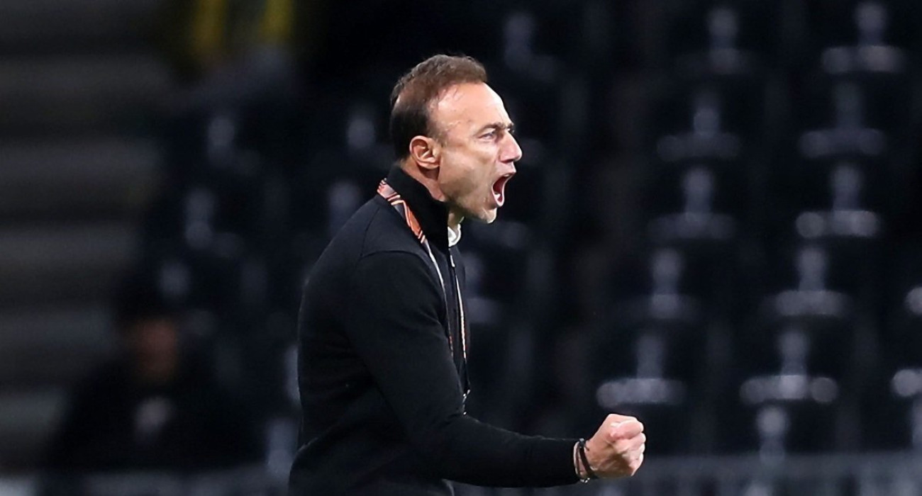 Ο Χρήστος Κόντης πανηγυρίζει γκολ του Παναθηναϊκού στην Ελβετία / Πηγή: InTime