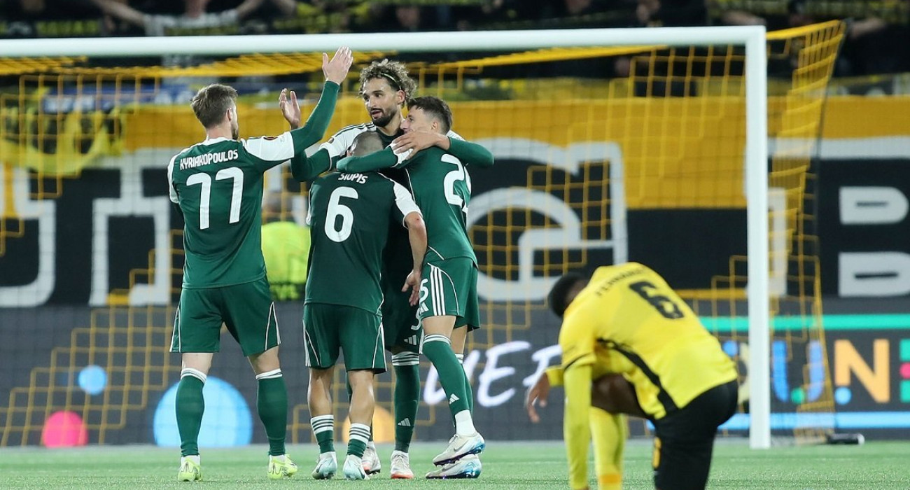 Οι φίλοι του Παναθηναϊκού πανηγυρίζουν στην Βέρνη / Πηγή: InTime