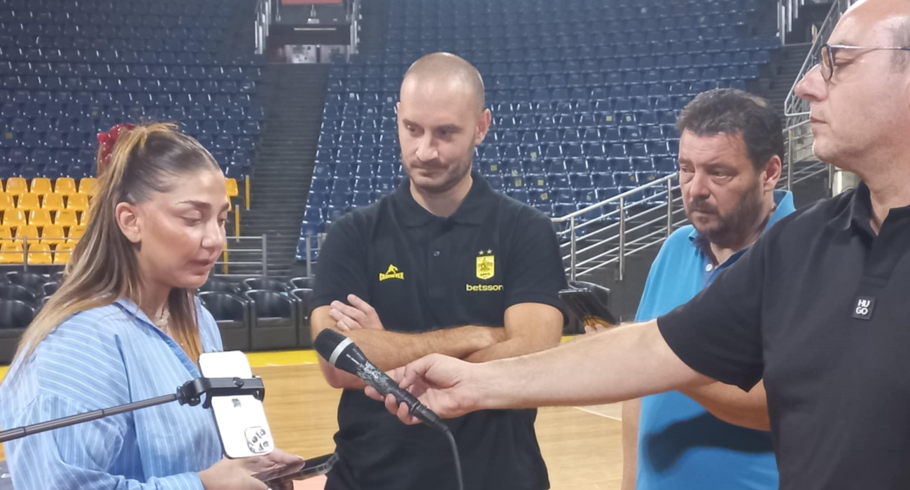 Ο Μπόγκνταν Κάραϊτσιτς στη media day του Άρη