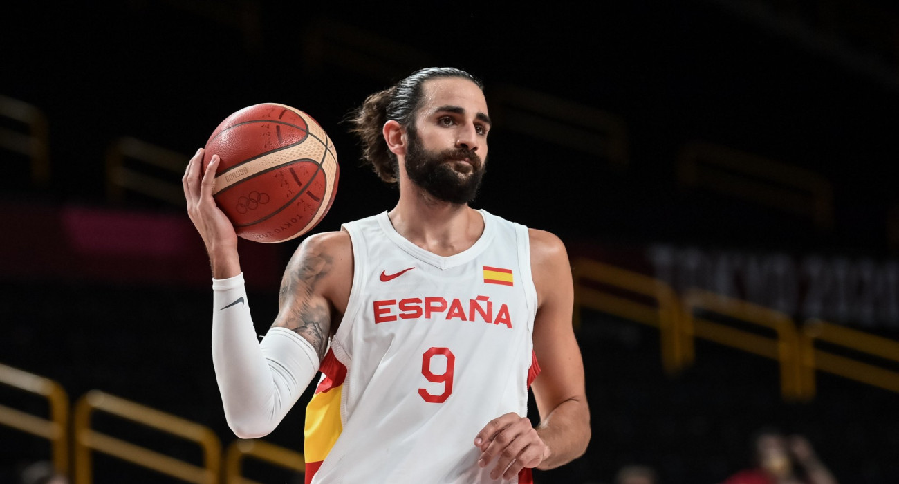 Ο Ρίκι Ρούμπιο με τη φανέλα της Εθνικής Ισπανίας/Πηγή: Eurokinissi