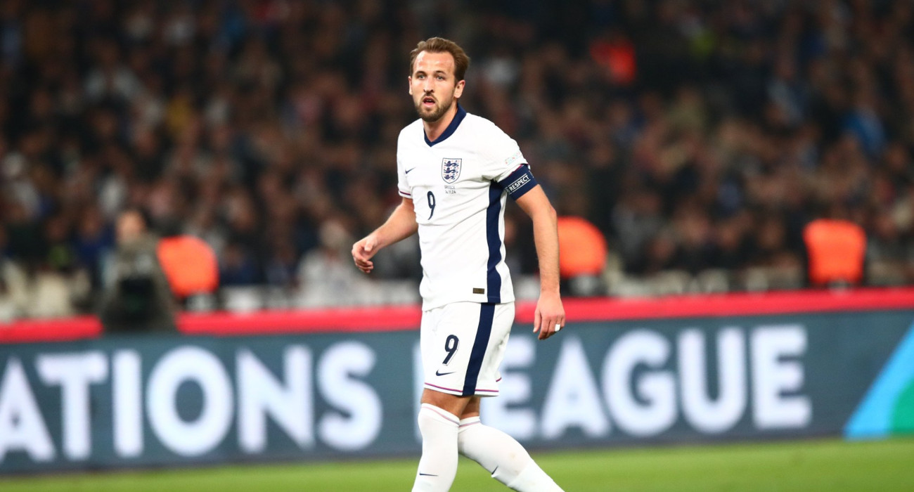 Ο Χάρι Κέιν με την φανέλα της εθνικής Αγγλίας / Πηγή: Eurokinissi