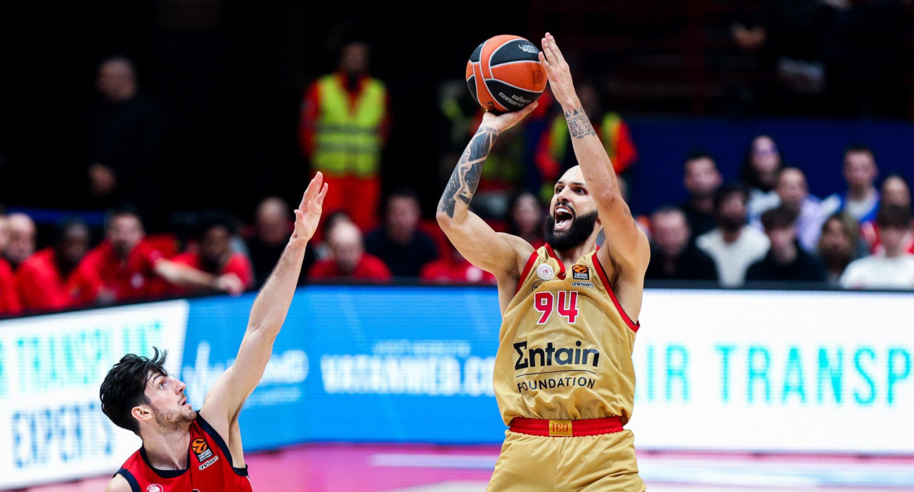 Στιγμιότυπο από το παιχνίδι Μιλάνο - Ολυμπιακός, Πηγή: Eurokinissi