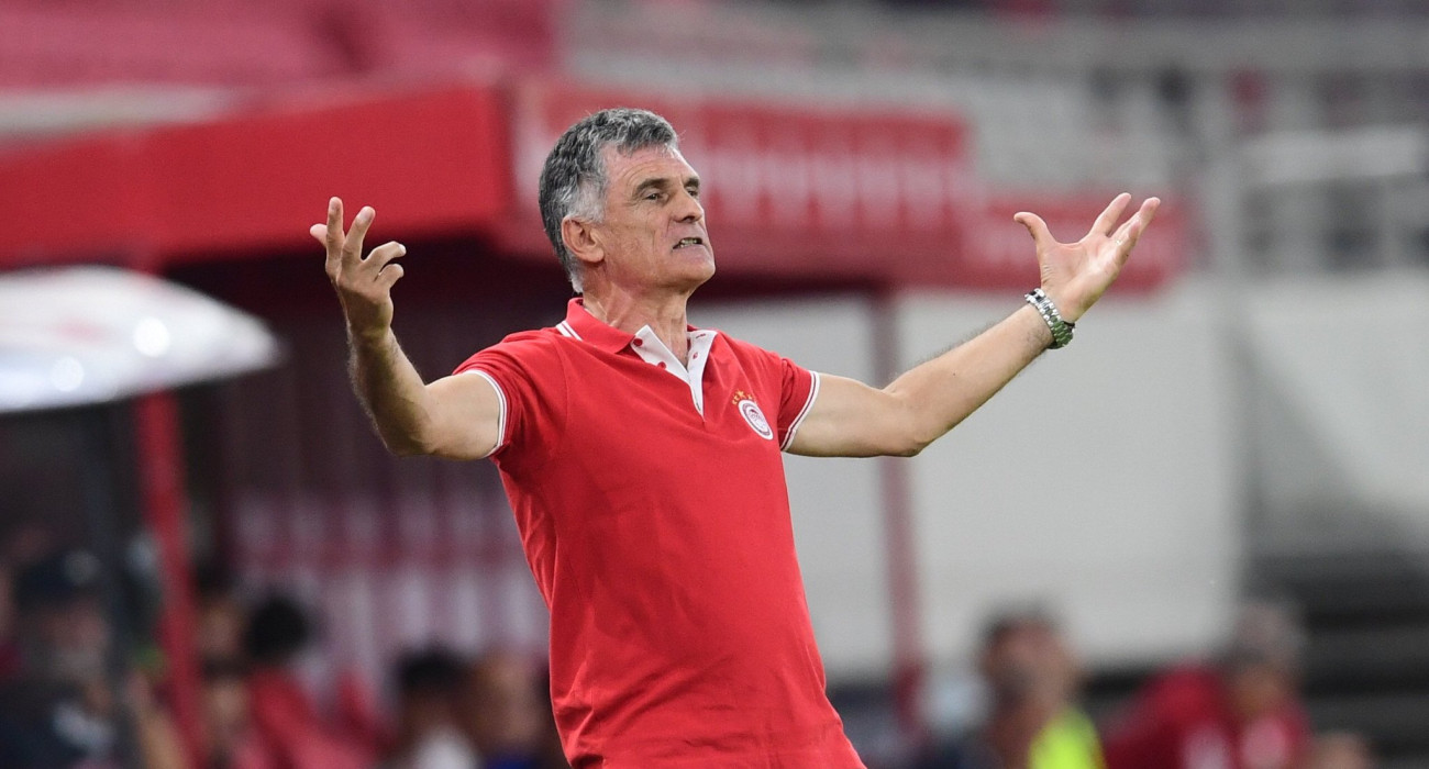 Ο Χοσέ Λουίς Μεντιλίμπαρ σε αγώνα του Ολυμπιακού / Πηγή: Eurokinissi