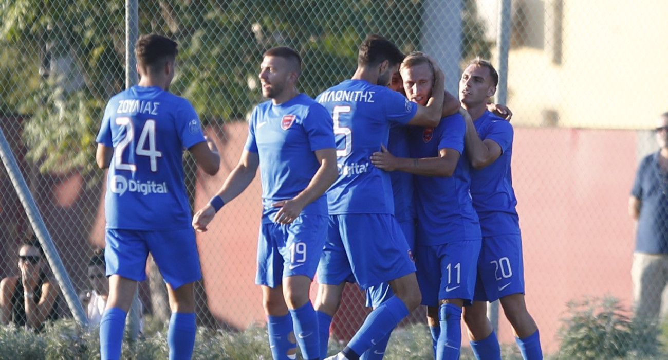 Παίκτες του Πανιωνίου πανηγυρίζουν / Πηγή: Eurokinissi