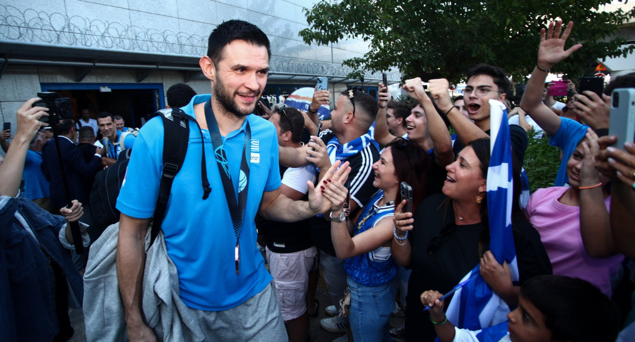 Ο αρχηγός της Εθνικής ομάδας, Κώστας Παπανικολάου / Πηγή: Eurokinissi