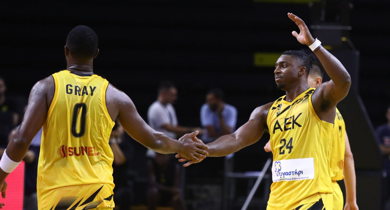 Γκρέι και ΜπάρτλεΪ «έχτισαν» χημεία στην ΑΕΚ πριν καν πατήσουν παρκέ σαν συμπαίκτες