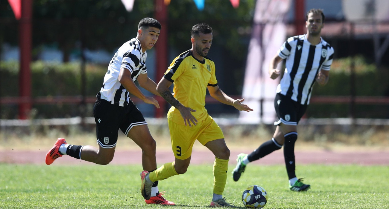 Στιγμιότυπο από την αναμέτρηση του ΠΑΟΚ Β' με την Αναγέννηση Καρδίτσας / Πηγή: Eurokinissi