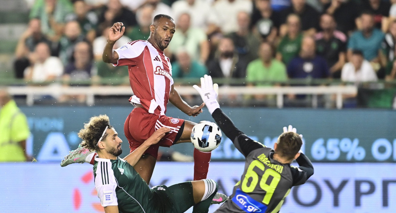 Στιγμιότυπο από το Παναθηναϊκός - Ολυμπιακός / Πηγή: Eurokinissi