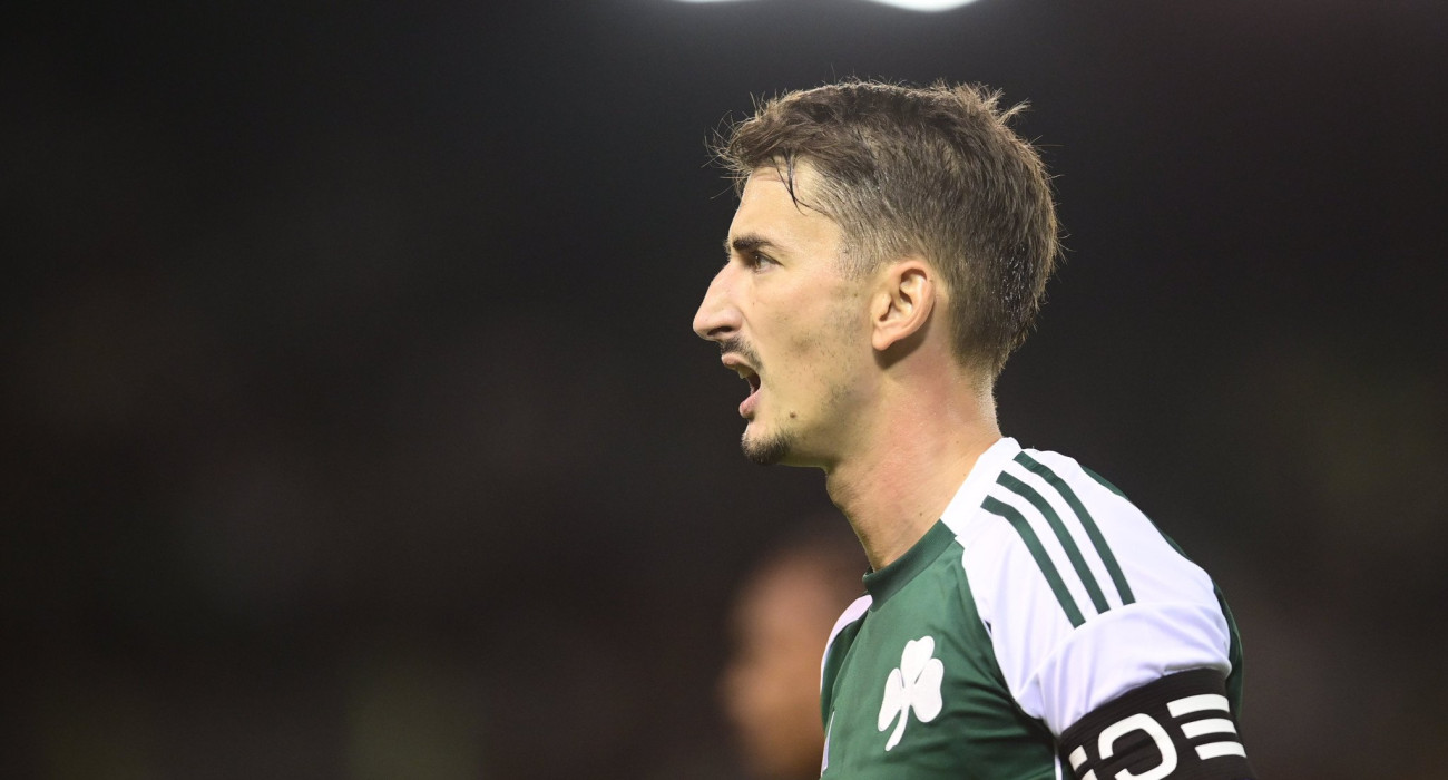 Ο Φίλιπ Τζούριτσιτς με τον Παναθηναϊκό / Πηγή: Eurokinissi