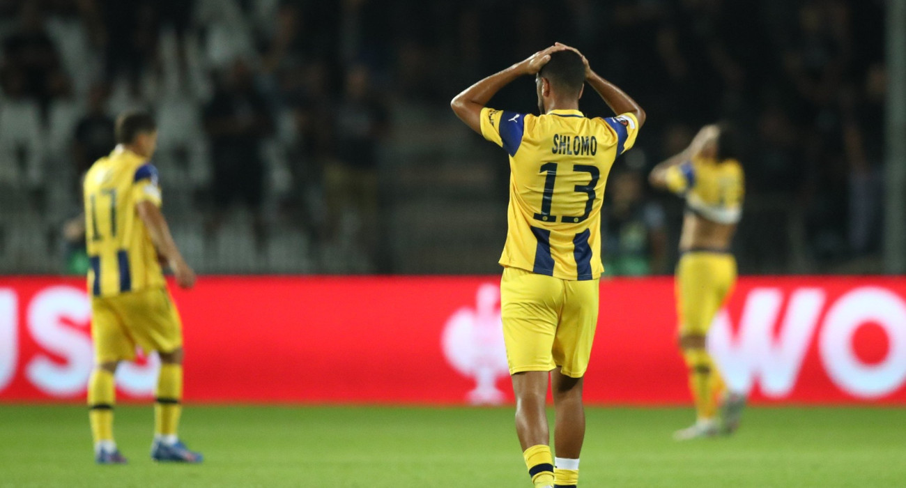 Στιγμιότυπο από το παιχνίδι ΠΑΟΚ - Μακάμπι Τελ Αβίβ, Πηγή: Eurokinissi