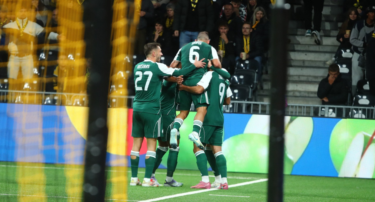 Οι ποδοσφαιριστές του Παναθηναϊκού στην Ελβετία / Πηγή: Eurokinissi