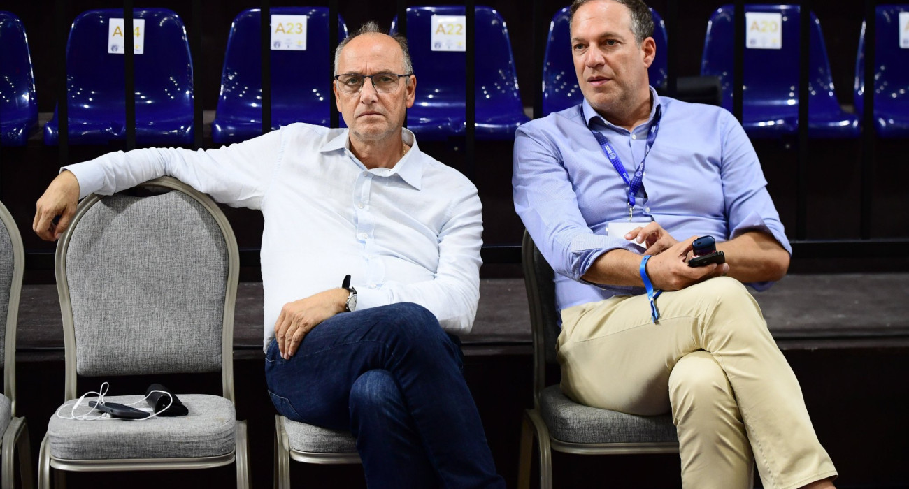 Ο Βαγγέλης Λιόλιος και ο Μιχάλης Μελής στη Ρόδο για το Super Cup, Πηγή: Eurokinissi