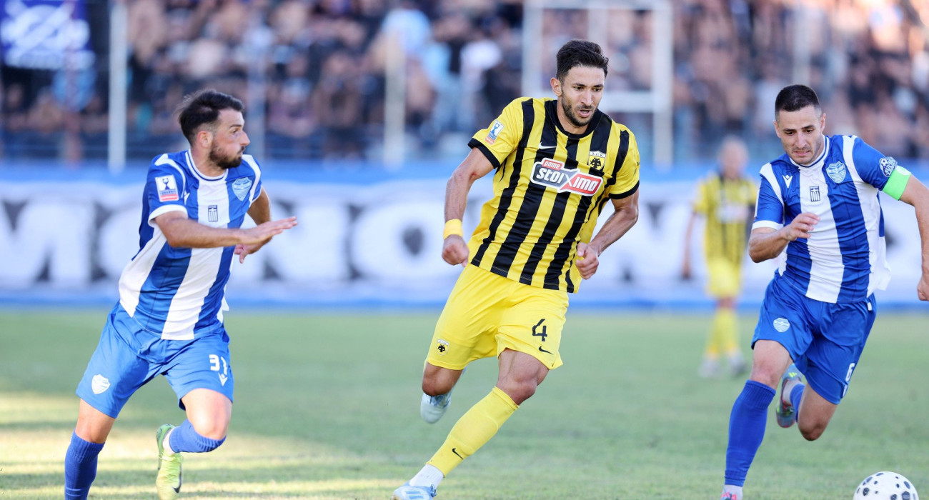 Ο Μάρκο Γκρούγιτς στο Αιγάλεω-ΑΕΚ / Πηγή: Intime