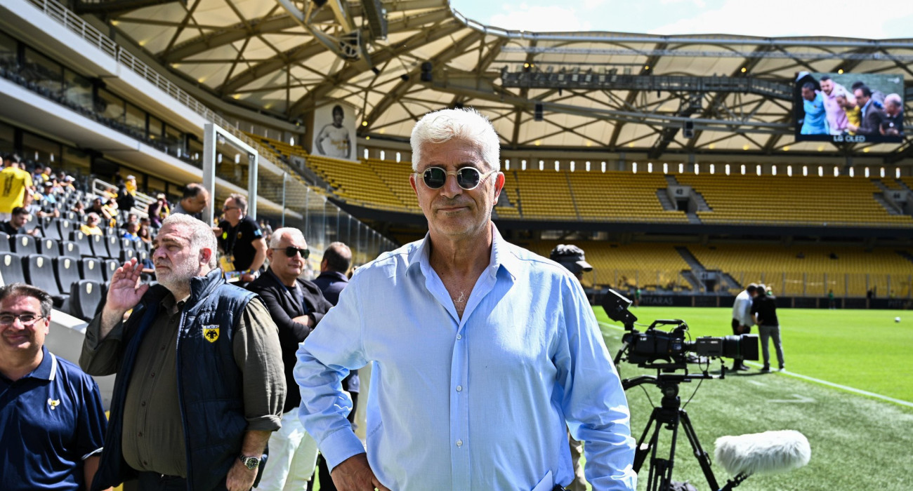 Ο παλαίμαχος άσος της ΑΕΚ, Στέλιος Μανωλάς / Πηγή: Eurokinissi