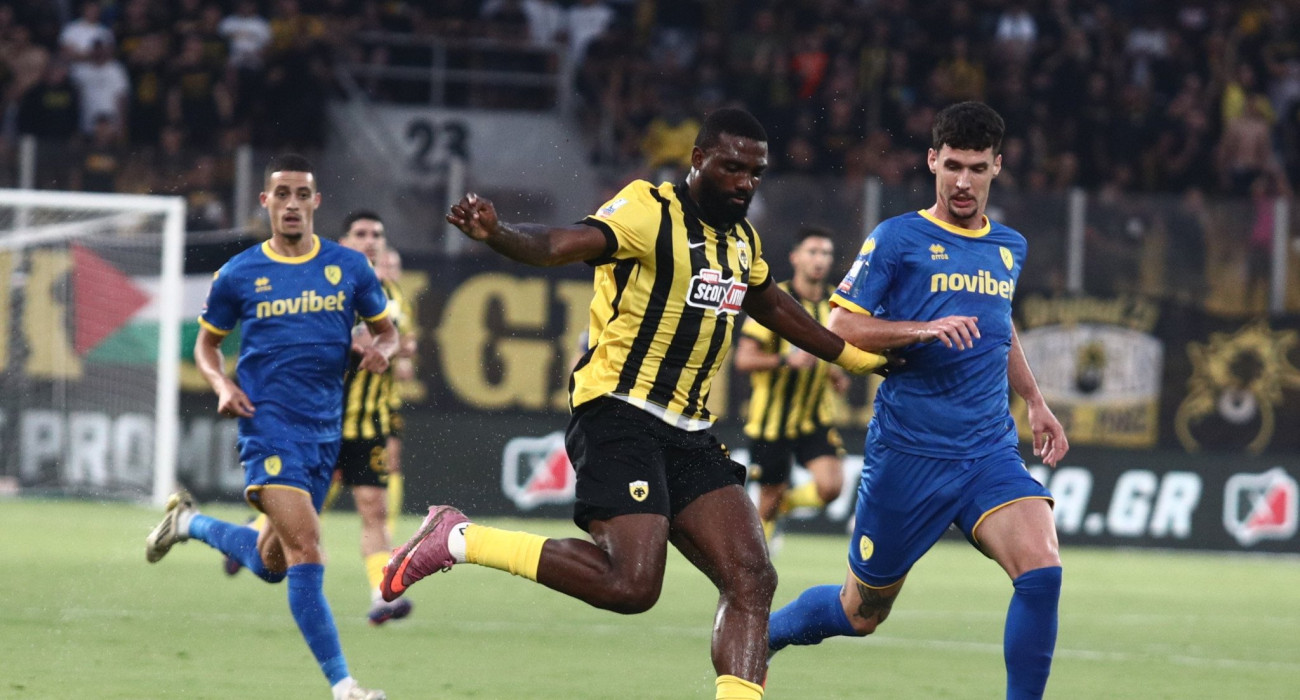 Φάση από το ΑΕΚ-Παναιτωλικός για το Κύπελλο Ελλάδας / Πηγή: Eurokinissi