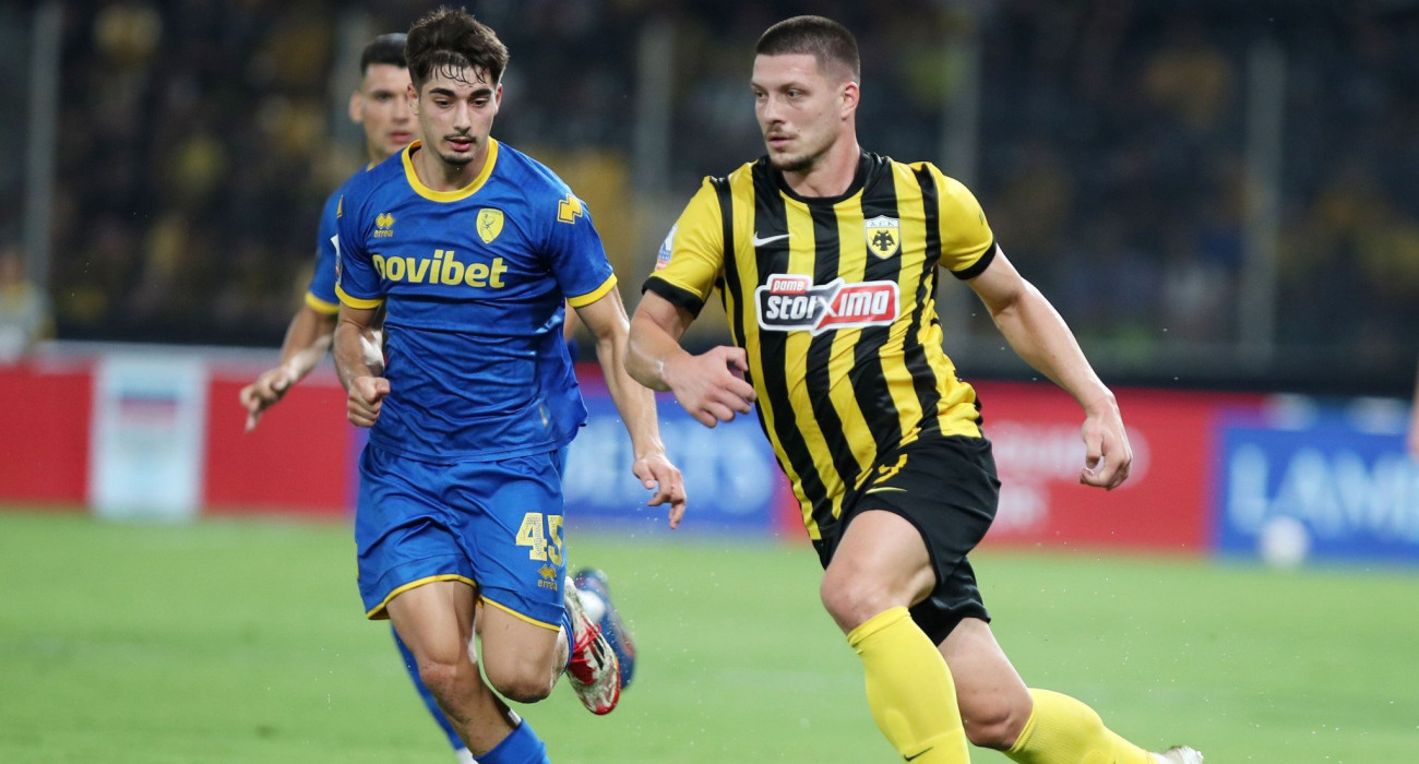 Φάση από το ματς ΑΕΚ - Παναιτωλικός / Πηγή: Intime