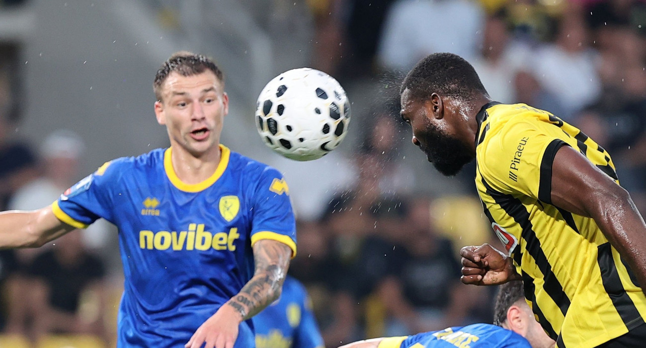 Το γκολ του Πιερό στο ΑΕΚ-Παναιτωλικός / Πηγή: Intime