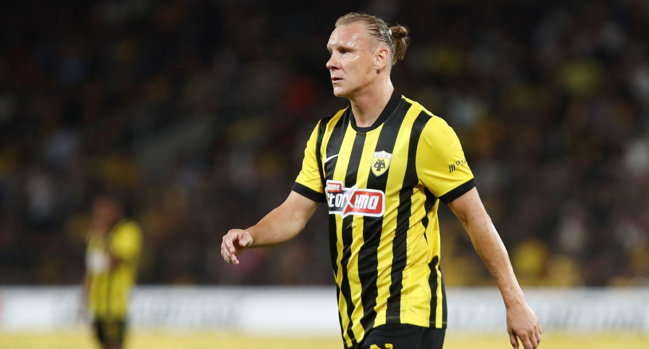 Ο Ντομαγκόι Βίντα σε αγώνα της ΑΕΚ / Πηγή: Intime