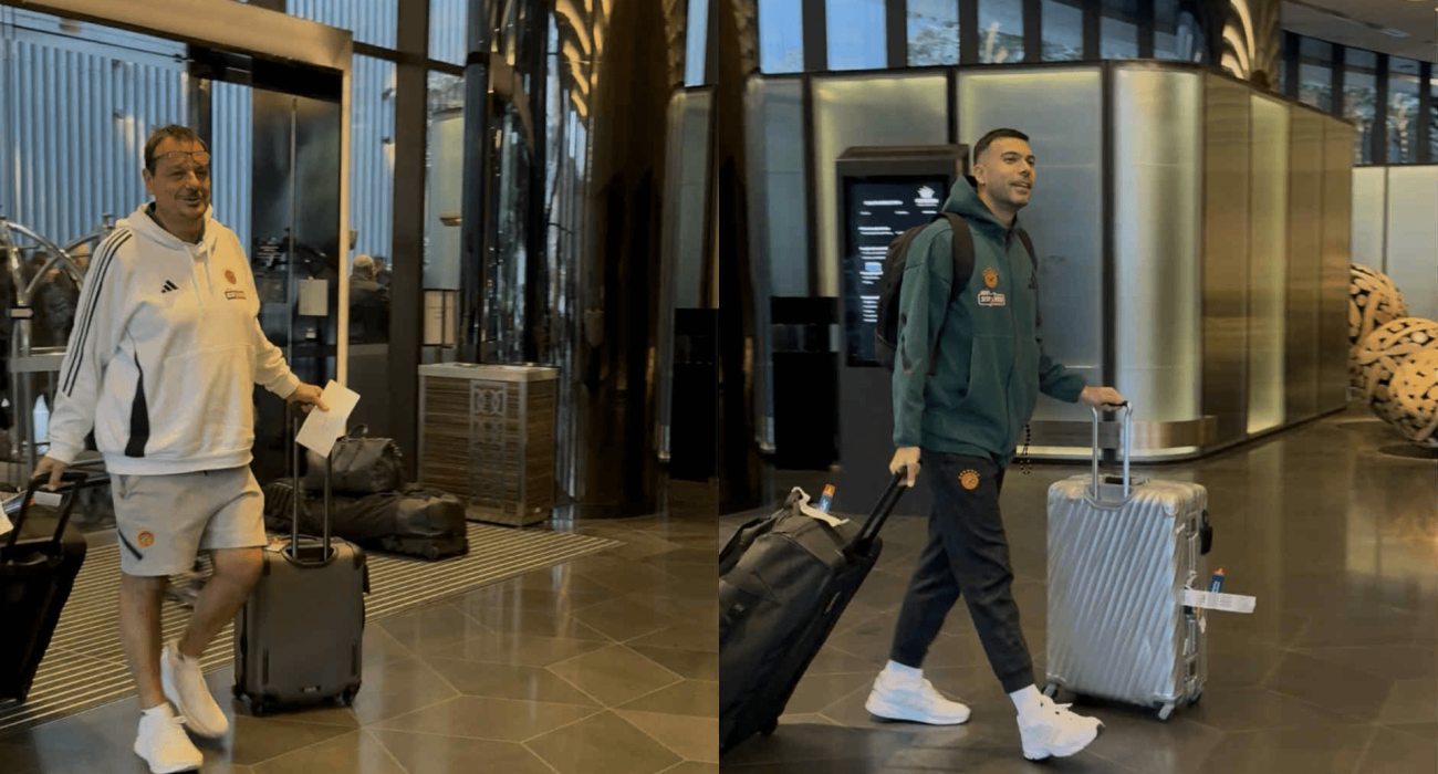 Έφτασαν στην Αυστραλία ο Αταμάν και οι διεθνείς παίκτες του Παναθηναϊκού - «Είμαστε φρέσκοι» (video)