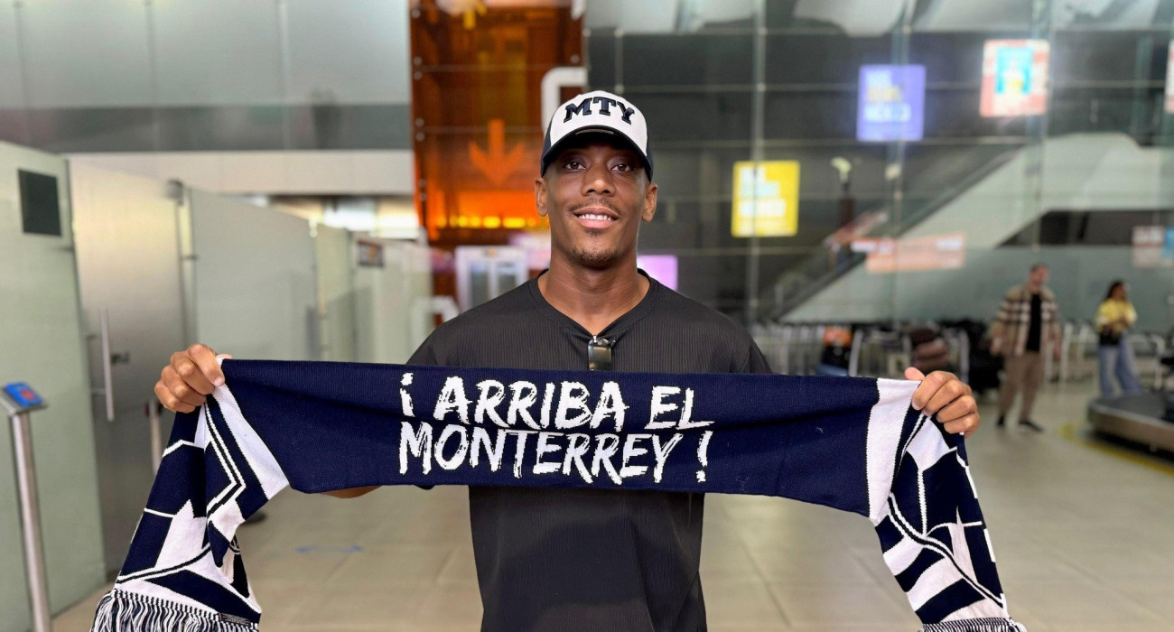 Ο Αντονί Μαρσιάλ στο Μεξικό / Πηγή: Monterrey