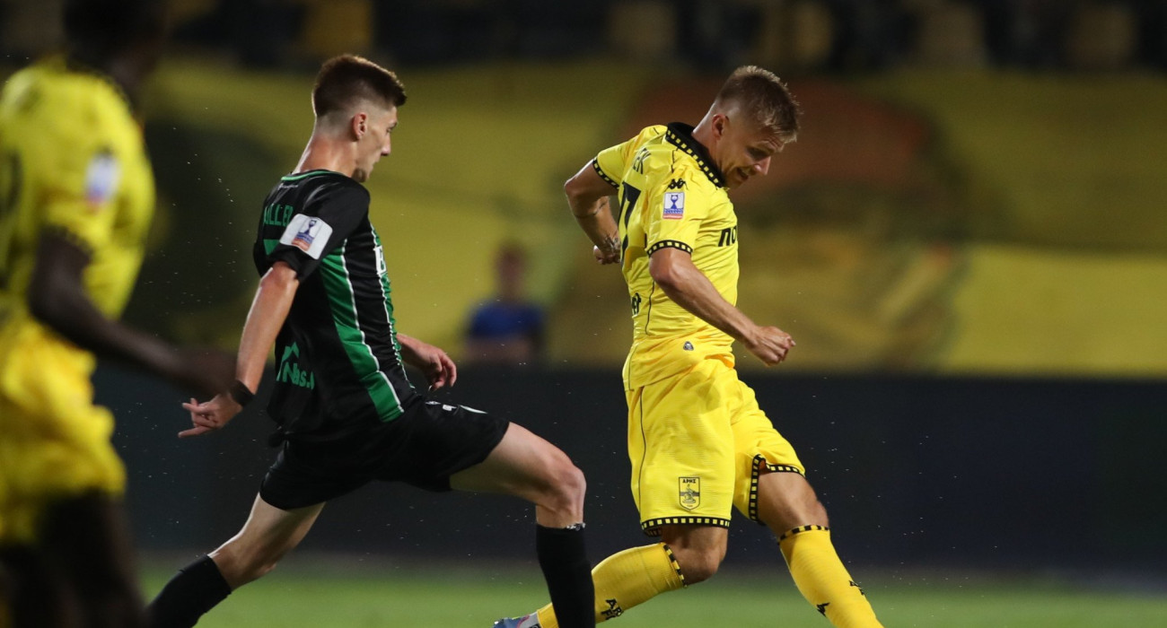 Στιγμιότυπο από το ματς Άρης - Μαρκό / Πηγή: Eurokinissi